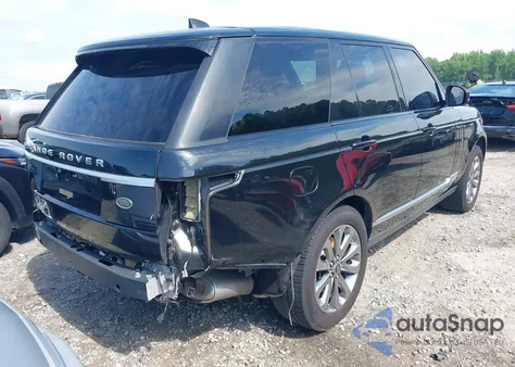 2017 Land Rover Range Rover 3.0L V6 Supercharged from USA, damaged, VIN SALGR2FV4HA352967